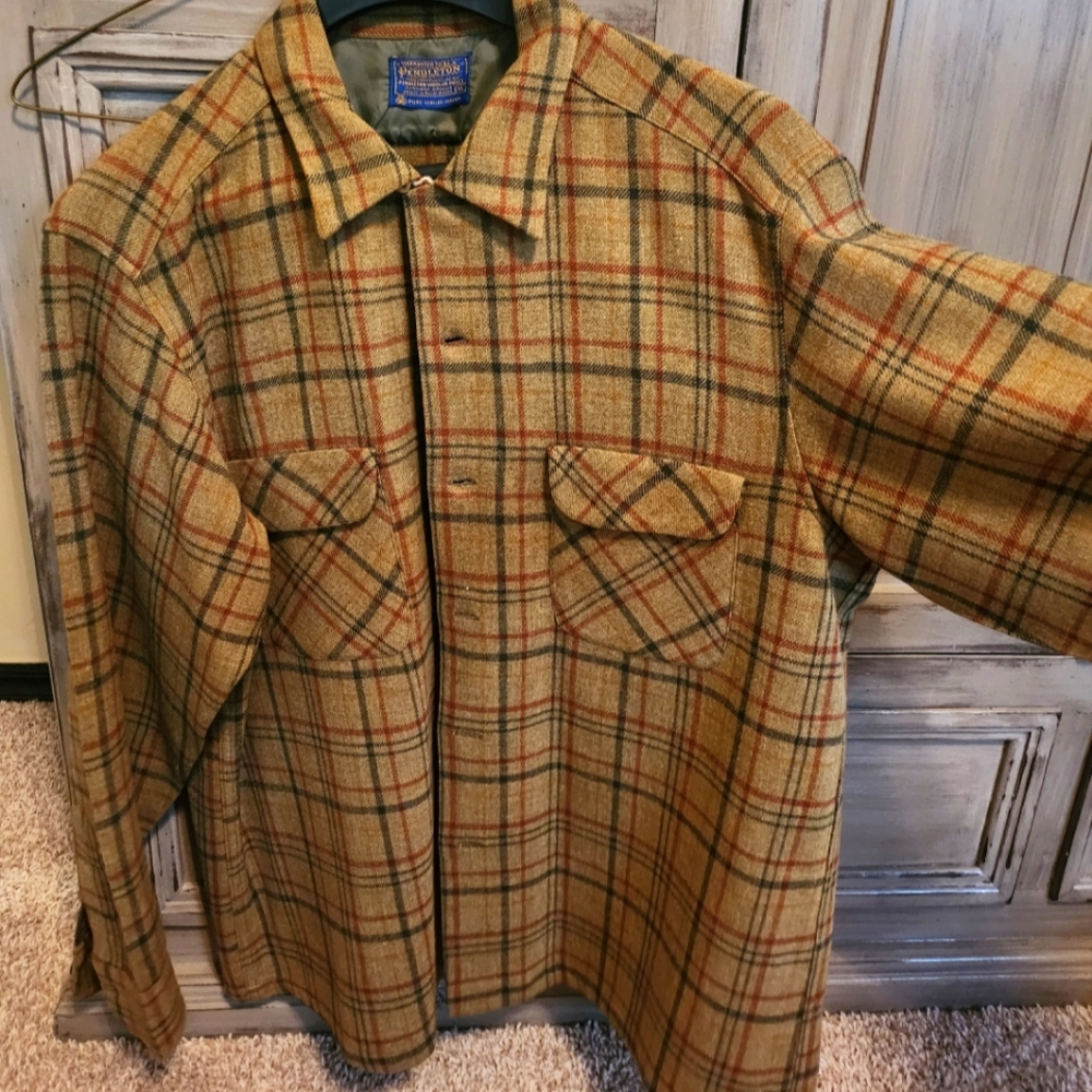 vintage mens pendleton xl